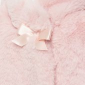 Palton blanita roz